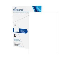 Papir, Fotopapir & Etiketter - MediaRange - rectangular multipurpose labels - 50 label(s) - A4 - MRINK140