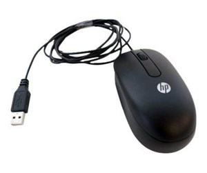 Mus - HP I USB Optical Scroll Mouse - Mus - Laser/optisk - 3 knapper - Svart - 674316-001