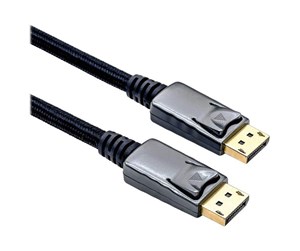 KVM-kabel - Roline SILVER DP Cable v1.2. M/M. sv/blk.2m - 11.04.5881