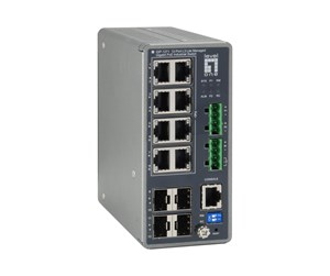 Switch/splitter - LevelOne IGP-1271 - switch - 12 ports - Managed - IGP-1271