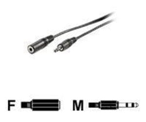 Scsi - Roline Audio extension cable - 3.5mm stereo jack male to female 10m - 11.09.4359