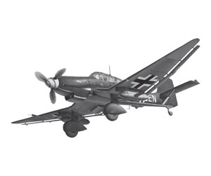 Modellsett - Revell - Junkers Ju87G/D Tank Buster - MR-4692