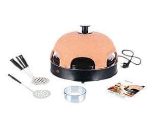 Andre kjøkkenapparater - Emerio PO-115984 Pizzarette - pizza oven - terracotta orange - PO-115984