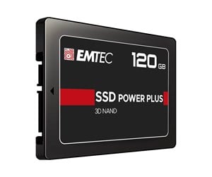 SSD - Emtec X150 Power Plus 3D NAND SSD - 120GB - SATA-600 - 2.5" - ECSSD120GX150