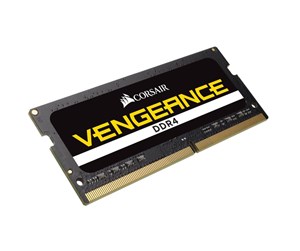 RAM - Corsair Vengeance SODIMM DDR4-2666 - 8GB - CL18 - Single Channel (1 pcs) - Svart - CMSX8GX4M1A2666C18