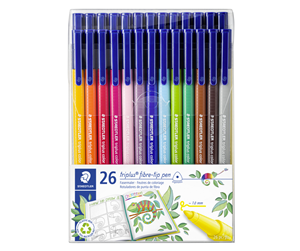 Skrive- & Tegneverktøy - Staedtler triplus color box 26pcs - 323 TB26