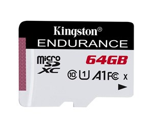 Minnekort - Kingston High Endurance microSD - 95MB/s - 64GB - SDCE/64GB