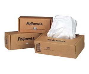 Printertilbehør - Fellowes Shredder Wastebags - 30L approx (100 PACK) - 36052