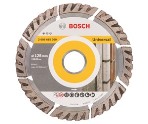 Vinkelsliper - Bosch Diamantkappeskive Standard for Universal 125x22.23 125x22.23x2x10 - 2608615059