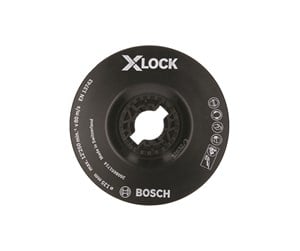 Vinkelsliper - Bosch X-LOCK-slipetallerken, 125 mm, myk 125 mm, 12 500 o/min - 2608601714