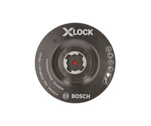 Vinkelsliper - Bosch X-LOCK-slipetallerken, 115 mm, borrelås 115 mm, 13 300 o/min - 2608601721