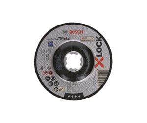 Vinkelsliper - Bosch X-LOCK Expert for Metal, 125 x 2,5 x 22,23, senket skjæring A 30 S BF, 125 mm, 2,5 mm - 2608619257