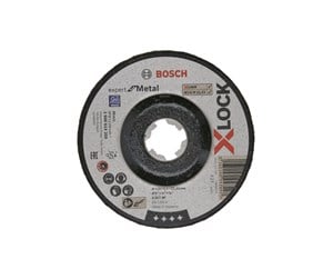 Vinkelsliper - Bosch X-LOCK Expert for Metal, 125 x 6 x 22,23, senket sliping A 30 T BF, 125 mm, 6,0 mm - 2608619259