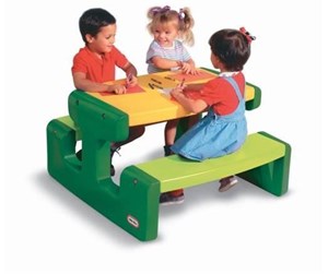 Utendørsleker - Little Tikes Large Picnic Table - Evergreen - 401271