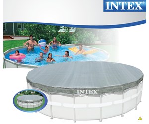 Basseng - Intex BASSENGTILBEHØR DELUXE POOL COVER 488 CM - 628040