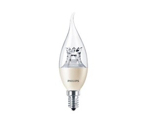 LED-lyspære - Philips LED-lyspære Master Candle DimTone 4W/820-827 (25W) Clear E14 - 45376600