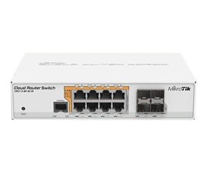 Switch/splitter - MikroTik Cloud Router Switch CRS112-8P-4S-IN - CRS112-8P-4S-IN