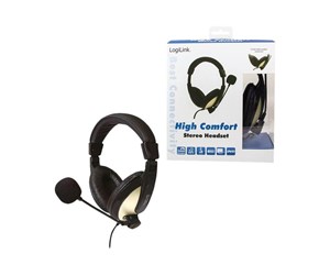 Hodetelefoner - LogiLink Stereo Headset with High Comfort - HS0011A