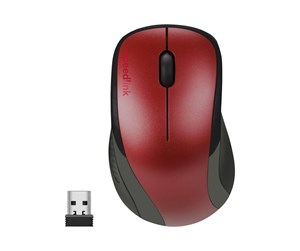 Mus - Speed-Link SPEEDLINK KAPPA Mouse - Mus - Optisk - 3 knapper - Rød - SL-630011-RD