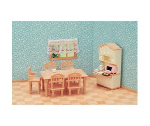 Dukker, Bamser & Utstyr - Sylvanian Families Dining Room Set - Sylvan-5340