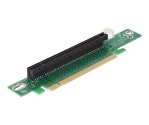 Dokkingstasjon - DeLOCK Riser card PCI Express x16 angled 90° left insertion - riser card - 89105