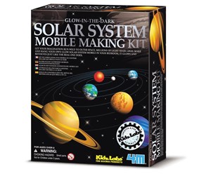 Kreative leker - 4M Kidz Labs/Solar system mobile - 4M-3225