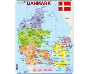 Puslespill - Larsen Puzzles Denmark Political - LA-A6