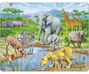 Puslespill - Larsen Puzzles African Savannah - LA-FH9