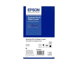 Papir, Fotopapir & Etiketter - Epson SureLab Pro-S Paper Luster - C13S450065BP