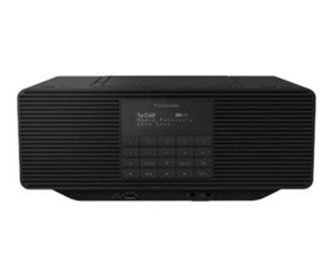 DAB, nettverks- og klokkeradio - Panasonic -RX-D70BT - DAB portable radio - CD USB-host Bluetooth - DAB/DAB+/FM - Stereo - RX-D70BTEG-K