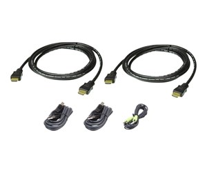 KVM-kabel - ATEN CABLE KIT DUAL HDMI /USB/SP L:1.8 - 2L-7D02UHX5