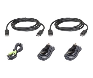 KVM-kabel - ATEN CABLE KIT DUAL DisplayPort 1.2 /USB/SP - 2L-7D03UDPX5