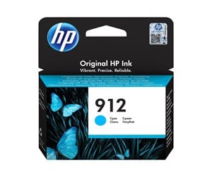 Printertilbehør blekk/toner - HP 912 / 3YL77AE - Cyan Ink - Blekkpatron Blå - 3YL77AE