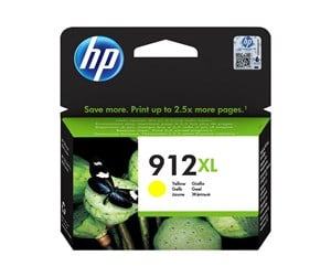 Printertilbehør blekk/toner - HP 912XL / 3YL83AE High Capacity Yellow Ink - Blekkpatron Yellow - 3YL83AE