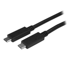 USB - StarTech.com USB-C Cable with Power Delivery (5A) - M/M - 1 m (3 ft.) - USB 3.1 (10Gbps) - Certified - USB-C cable - 1 m - USB31C5C1M