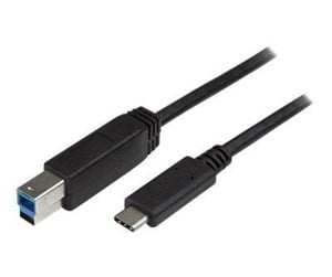 USB - StarTech.com USB C to USB B Printer Cable - M/M - USB 3.0 - USB cable - 2 m - USB315CB2M