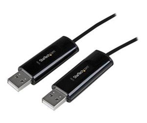 Nettverksadapter - StarTech.com 2 Port USB KM Switch Cable w/ File Transfer for PC and Mac - direct connect adapter - SVKMS2