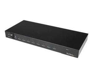 Videosplitter - StarTech.com 8-Port 4K 60Hz HDMI Splitter - HDR Support - 7.1 Audio - video/audio splitter - ST128HD20