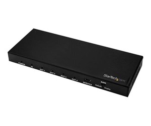 Videosplitter - StarTech.com 4 Port HDMI Splitter - 4K 60Hz - 1x4 Way HDMI 2.0 Splitter - video/audio splitter - 4 ports - ST124HD202