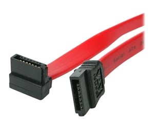 Sata - StarTech.com SATA to Right Angle SATA Serial ATA Cable - SATA cable - 91.4 cm - SATA36RA1