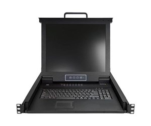 Skjerm - 17" StarTech.com Rackmount KVM Console - 16 Ports with 17" LCD Monitor - KVM console - 17" - RKCONS1716K