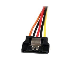 Strømkabel (intern) - StarTech.com Latching SATA Power Y Splitter Cable Adapter - M/F - power splitter - 15.24 cm - PYO2LSATA