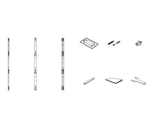 Veggmontering, AV-braketter & AV-møbler - Samsung Frame Kit - VG-LFH15FWA/EN