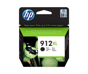 Printertilbehør blekk/toner - HP 912XL / 3YL84AE High Capacity Black Ink - Blekkpatron Svart - 3YL84AE