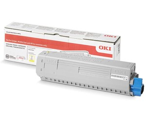 Printertilbehør blekk/toner - OKI 46861305 Yellow Toner - Laser toner Yellow - 46861305