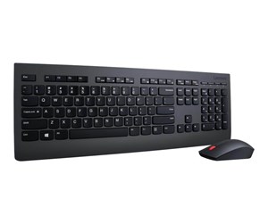 Tastatur - Lenovo Professional Combo - Tastatur & Mussett - Amerikansk Engelsk - Svart - 4X30H56796