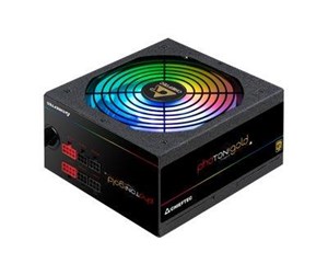 Strømforsyning (PSU) - Chieftec Photon Gold Series Strømforsyning (PSU) - 750 Watt - 140 mm - ATX - 80 Plus Gold sertifisert - GDP-750C-RGB