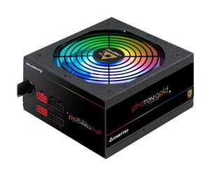 Strømforsyning (PSU) - Chieftec Photon Gold Series Strømforsyning (PSU) - 650 Watt - 140 mm - ATX - 80 Plus Gold sertifisert - GDP-650C-RGB