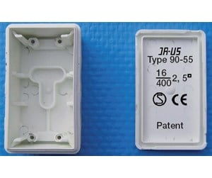 Koblingsutstyr - JA-US universal box ip55 type 90-55 white - 5703770004043