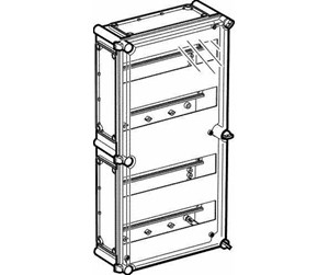 Switchboxes og skap - FIBOX Jbjd-2 din-rail encl. - 2550004